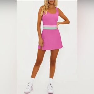 Beach Riot Pink and Green Women's Dress